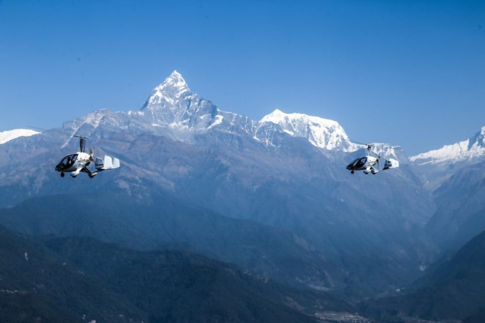 Growing attraction to mountain flight