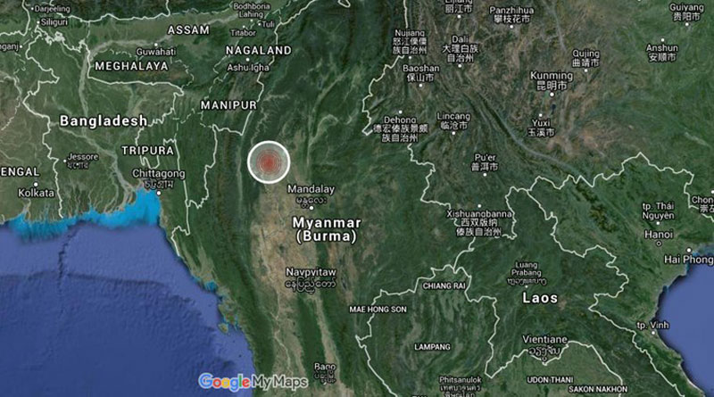 Powerful earthquake shakes central Myanmar