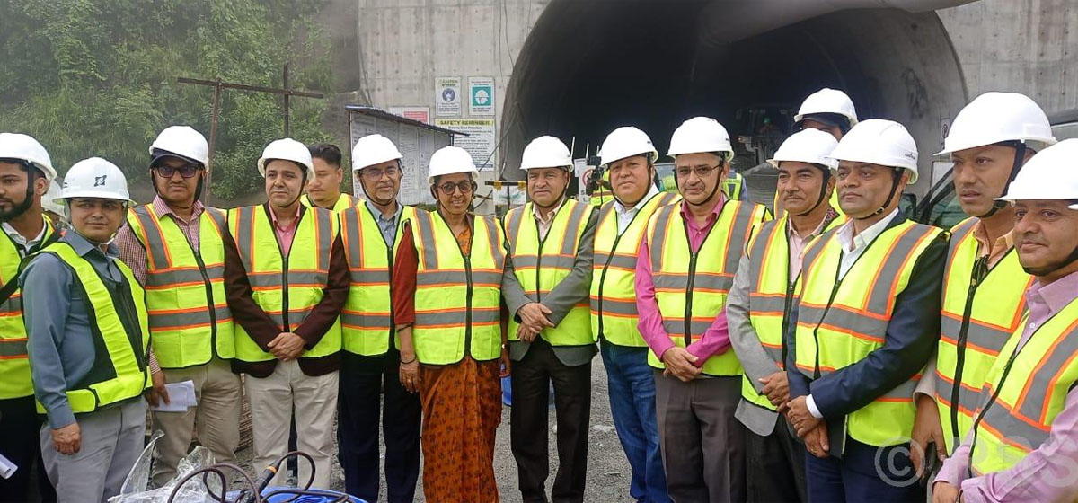 Nagadhunga-Sisne Khola tunnel: About 35 meters remain to be dug