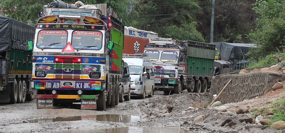 Naubise-Malekhu road section to be closed at night for 15 days