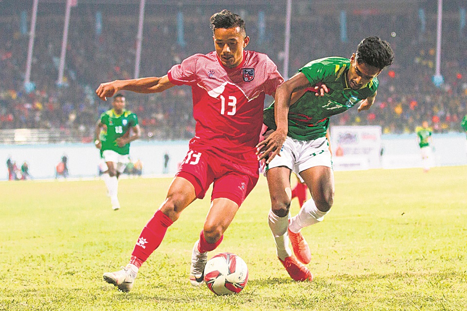Nepal eyes fourth SAG gold in men's football