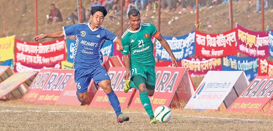 Dharan defeats TAC to advance into semis