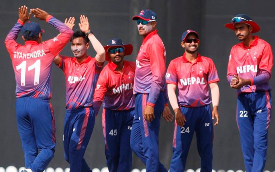 14-men Nepali squad announced for CWC League-2 tri-series