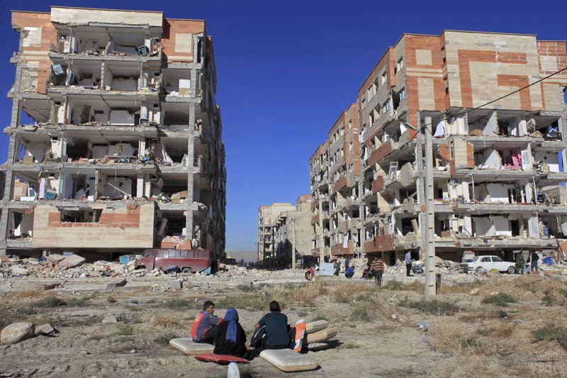 Quake kills 430 in Iranian border region rebuilt after war