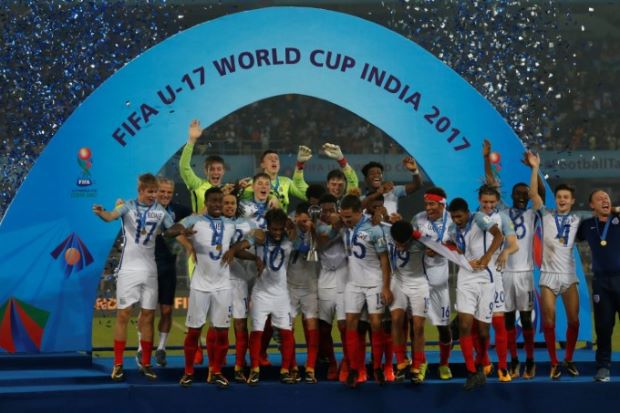 Foden brace helps England clinch maiden Under-17 World Cup