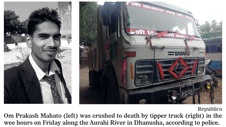 Man leading campaign against ‘crusher mafia’ killed by tipper truck