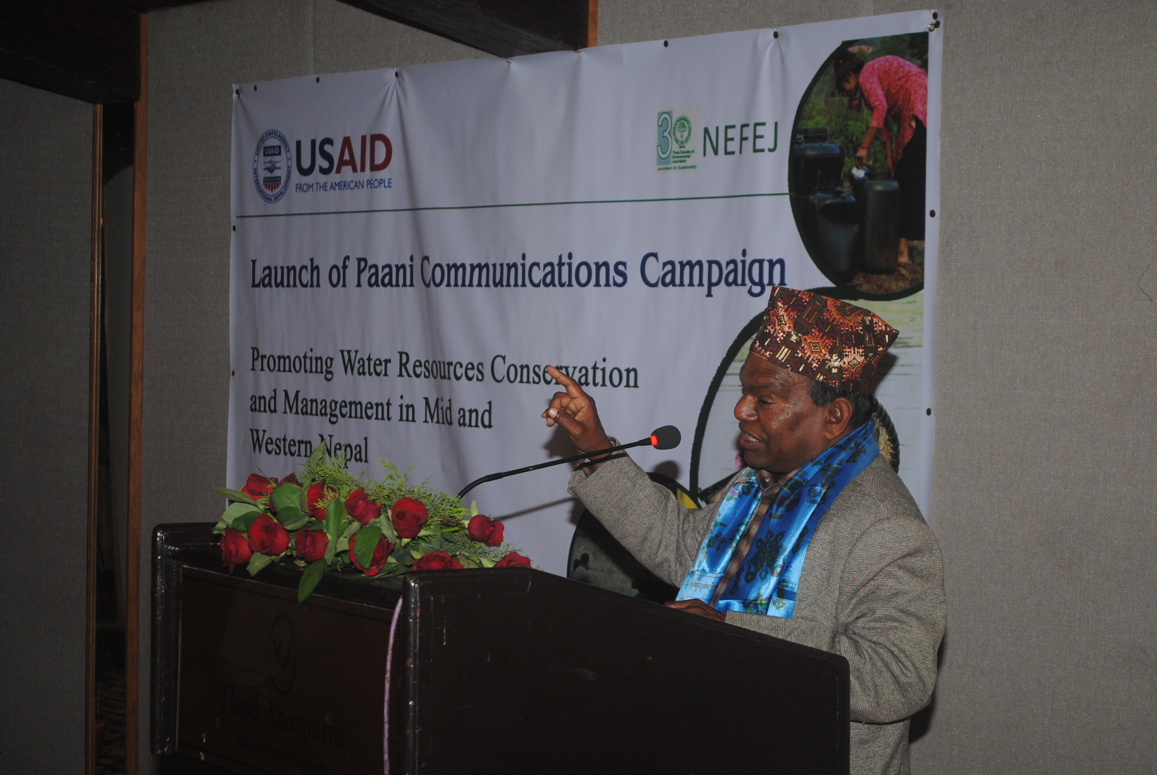 Paani awareness campaign to promote water resource conservation and management