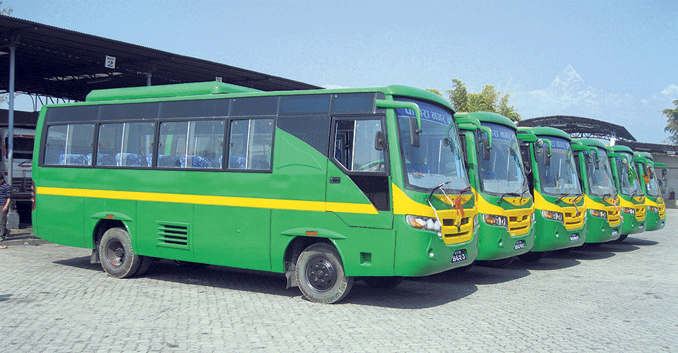 Pokhara's City Buses Equipped With GPS