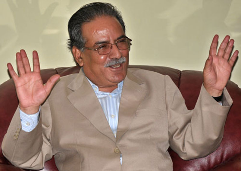 Bad weather compelled Dahal to return capital by road