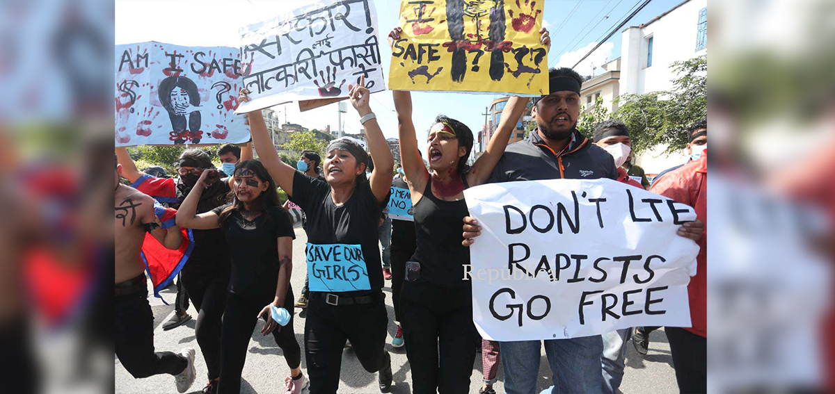 “Don’t let rapists walk free”