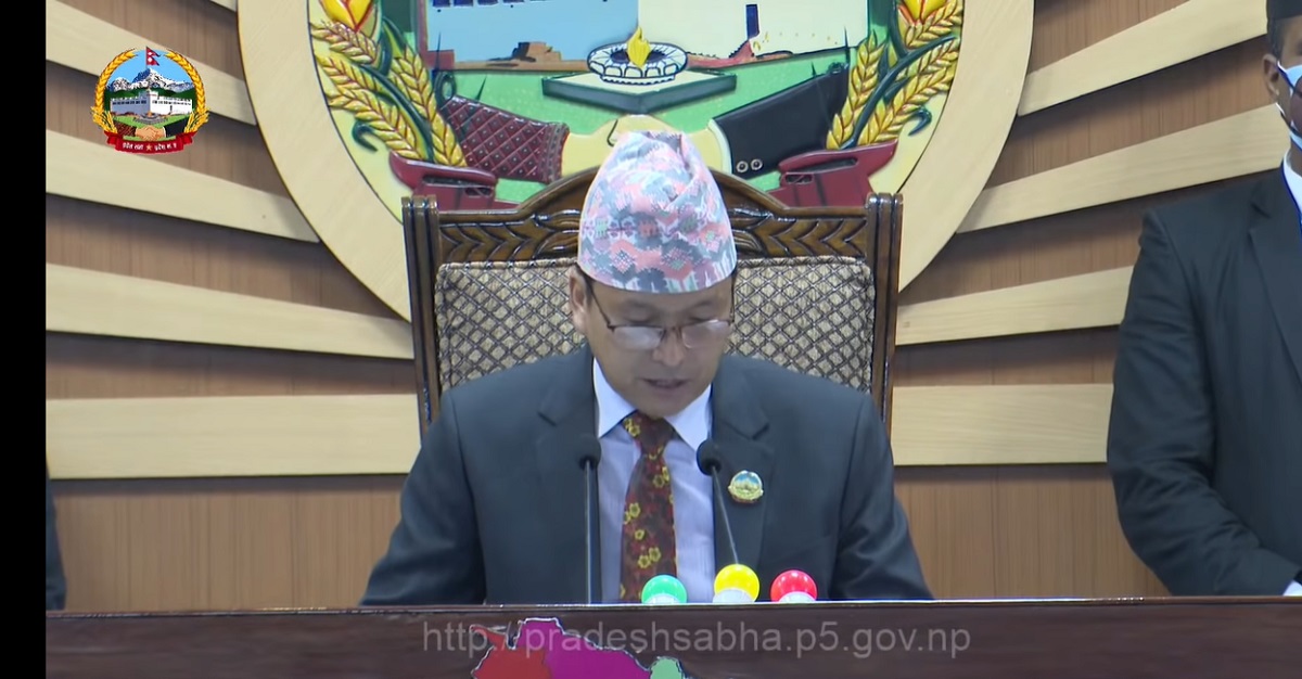 Lumbini Province's speaker Gharti has COVID-19