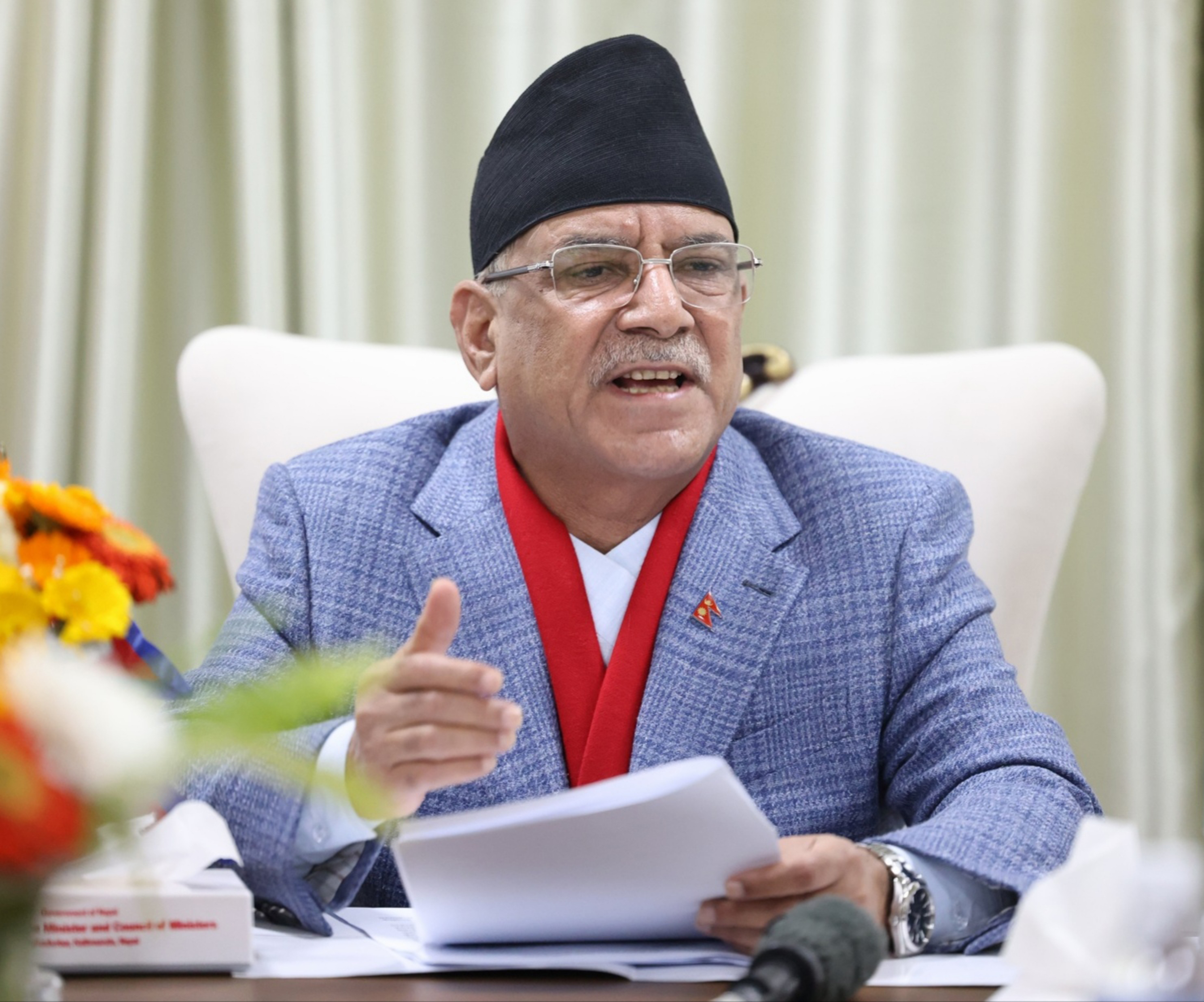 PM Dahal calls for unity among progressive forces to institutionalize political achievements