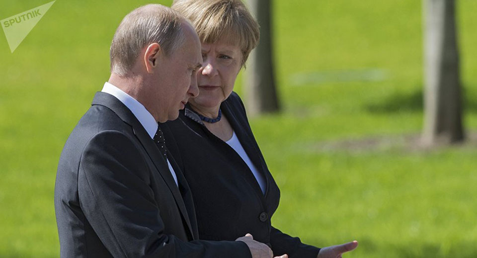 Putin to discuss with Merkel crisis in Syria, Ukraine