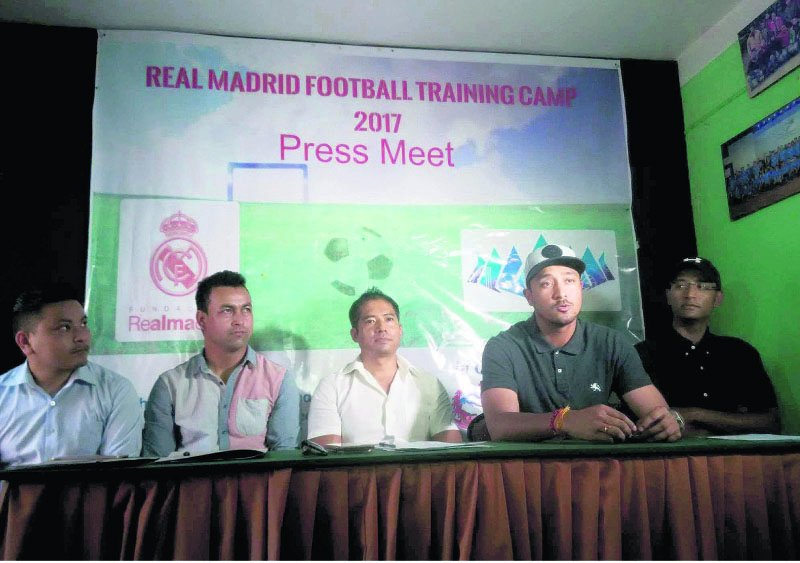 Real Madrid coaching team coming to Kathmandu