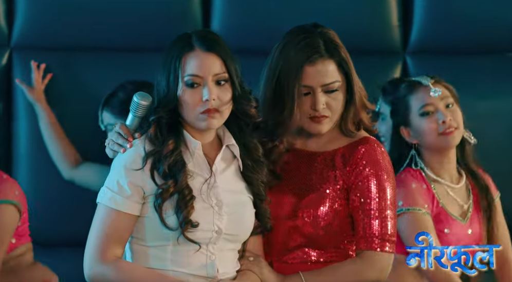 Rekha Thapa portraying dance bar singer in ‘Neerphool’