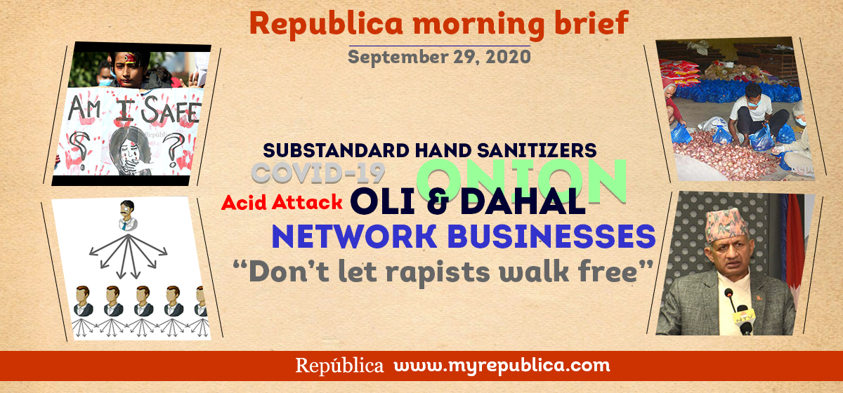 Republica Morning Brief : Sept 29
