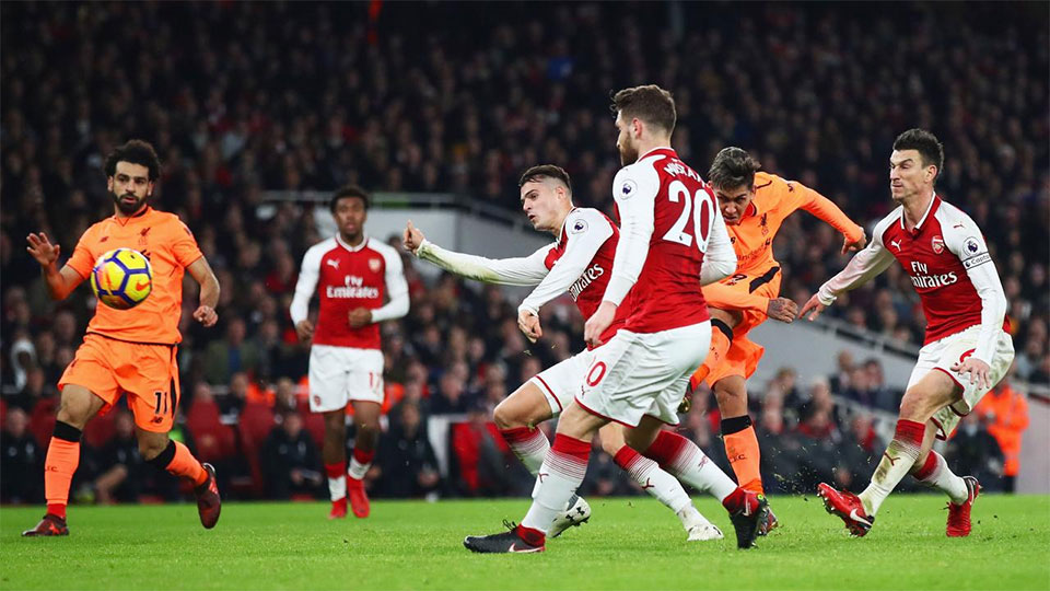 Arsenal and Liverpool share spoils in six-goal thriller