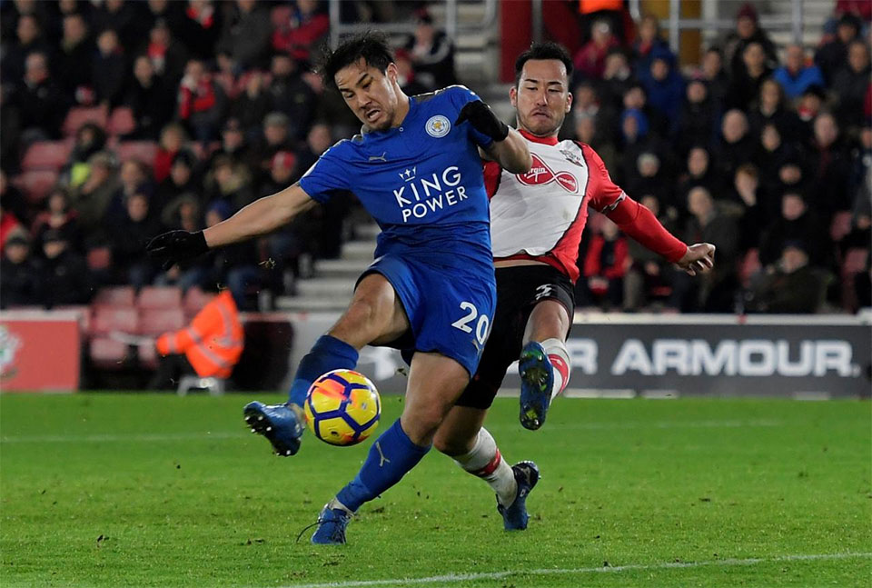 Puel's Leicester thump sorry Southampton 4-1