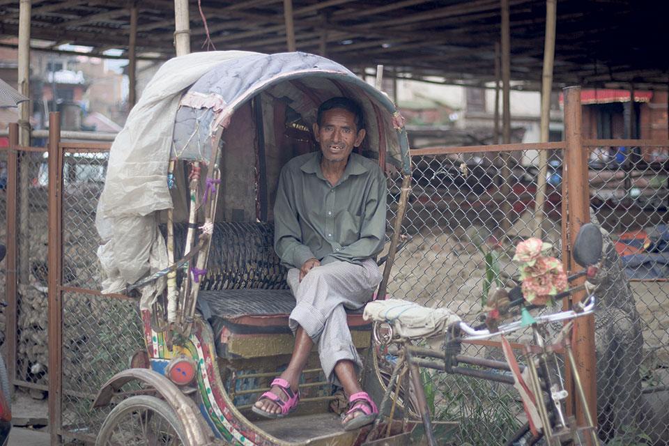 Life of a rickshaw Puller
