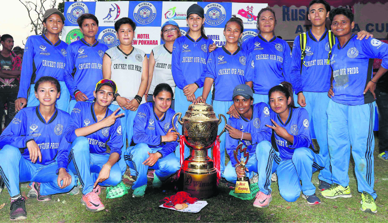 Rising Cricket Women lifts Attariya Cup