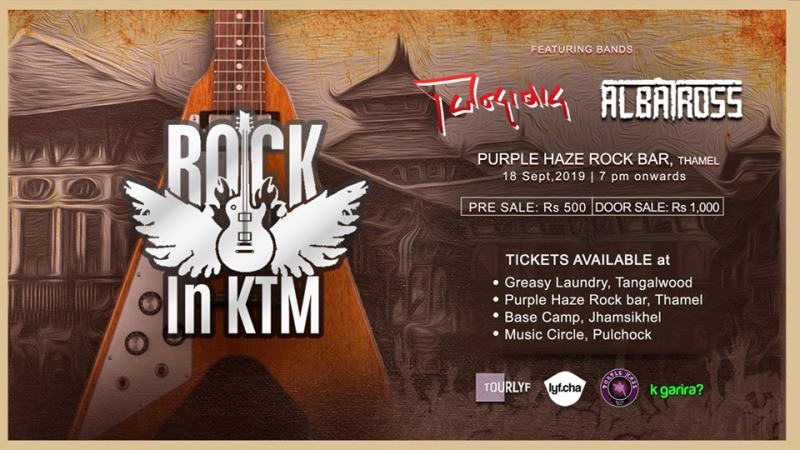 Albatross and Jindabaad  for ‘Rock in KTM’