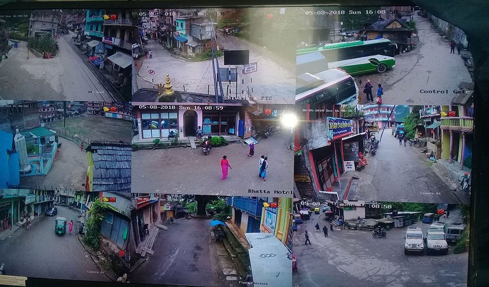 Liwang under CCTV surveillance