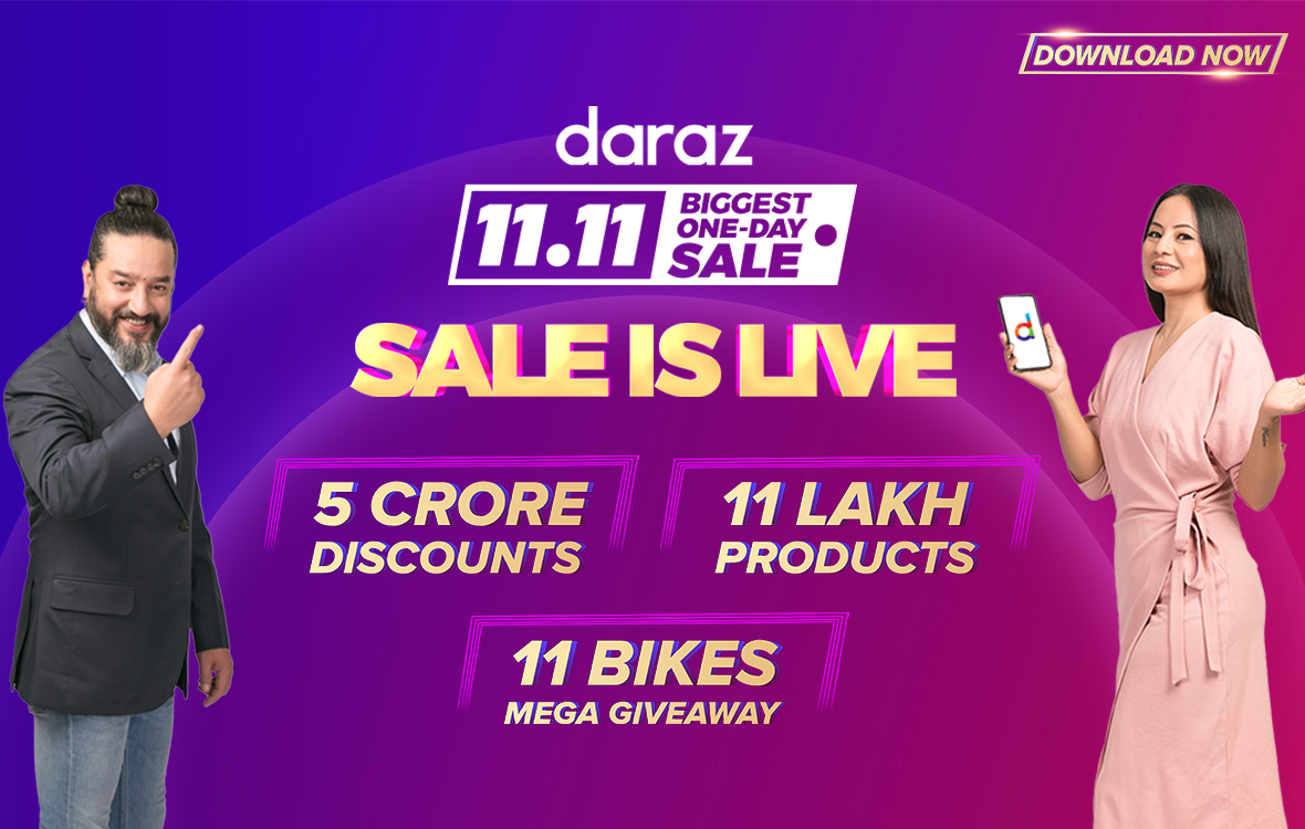 Daraz’s 11.11 sale goes live