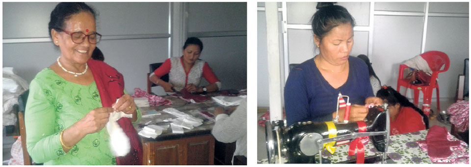 Sanitary pads, a source of livelihood for Damak women
