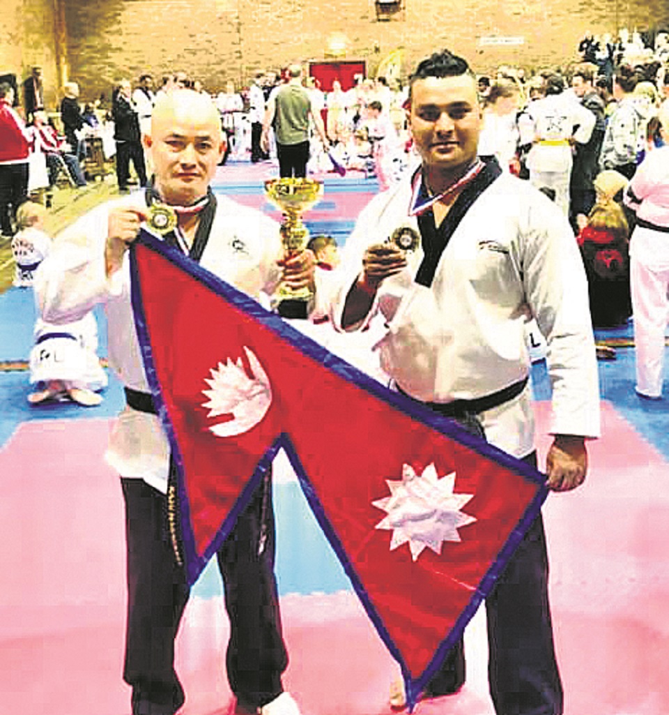 Nepali, Nagarkoti win gold in England