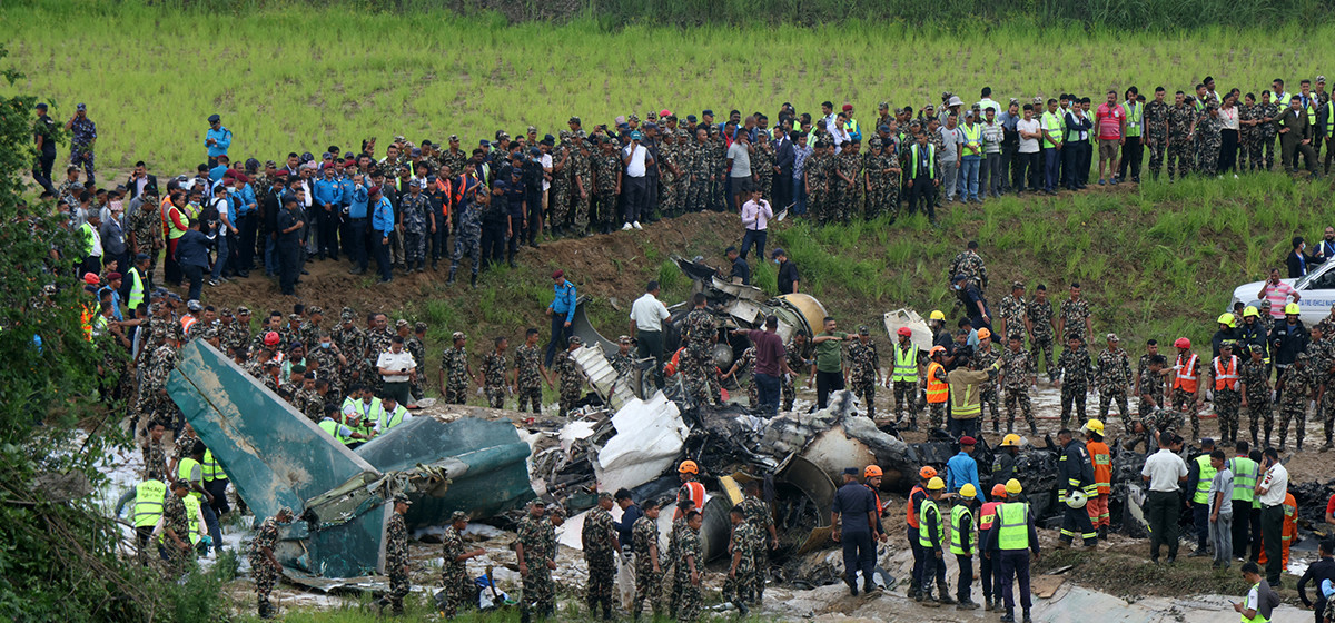 Relatives identify 17 bodies of those killed in Saurya Airlines plane crash