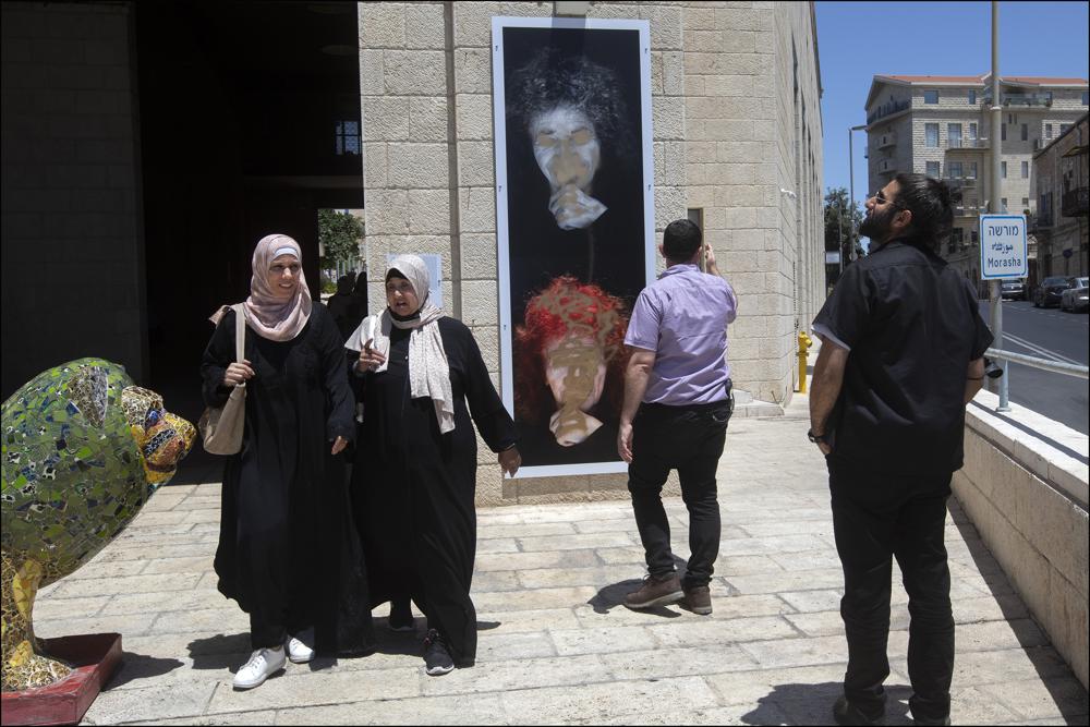 ‘Anti-feminist’ vandals in Israel deface images of women