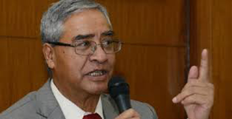 NC president Deuba accuses govt of trying to impose totalitarianism under the guise of democracy