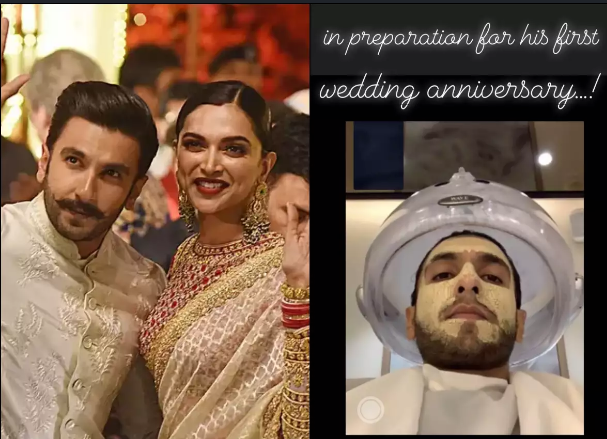 Deepika shares how Ranveer is prepping for their first wedding anniversary