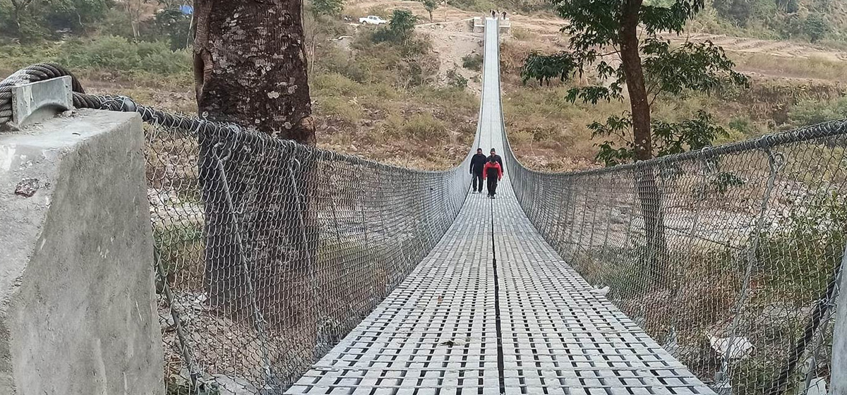 731 suspension bridges to be constructed in FY 2023/24