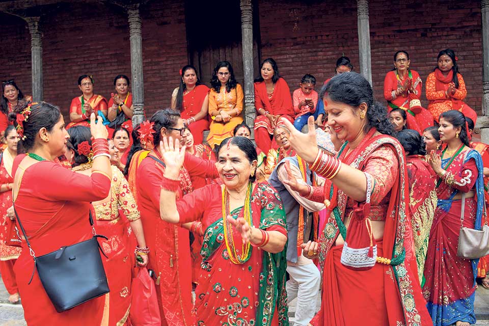 Teej festival being observed across the country - myRepublica - The New  York Times Partner, Latest news of Nepal in English, Latest News Articles