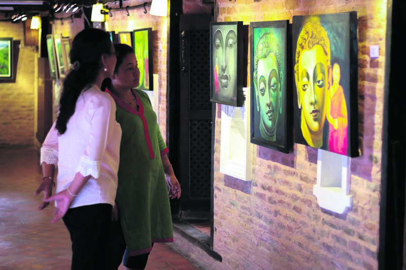 Third Art without Borders exhibition on display