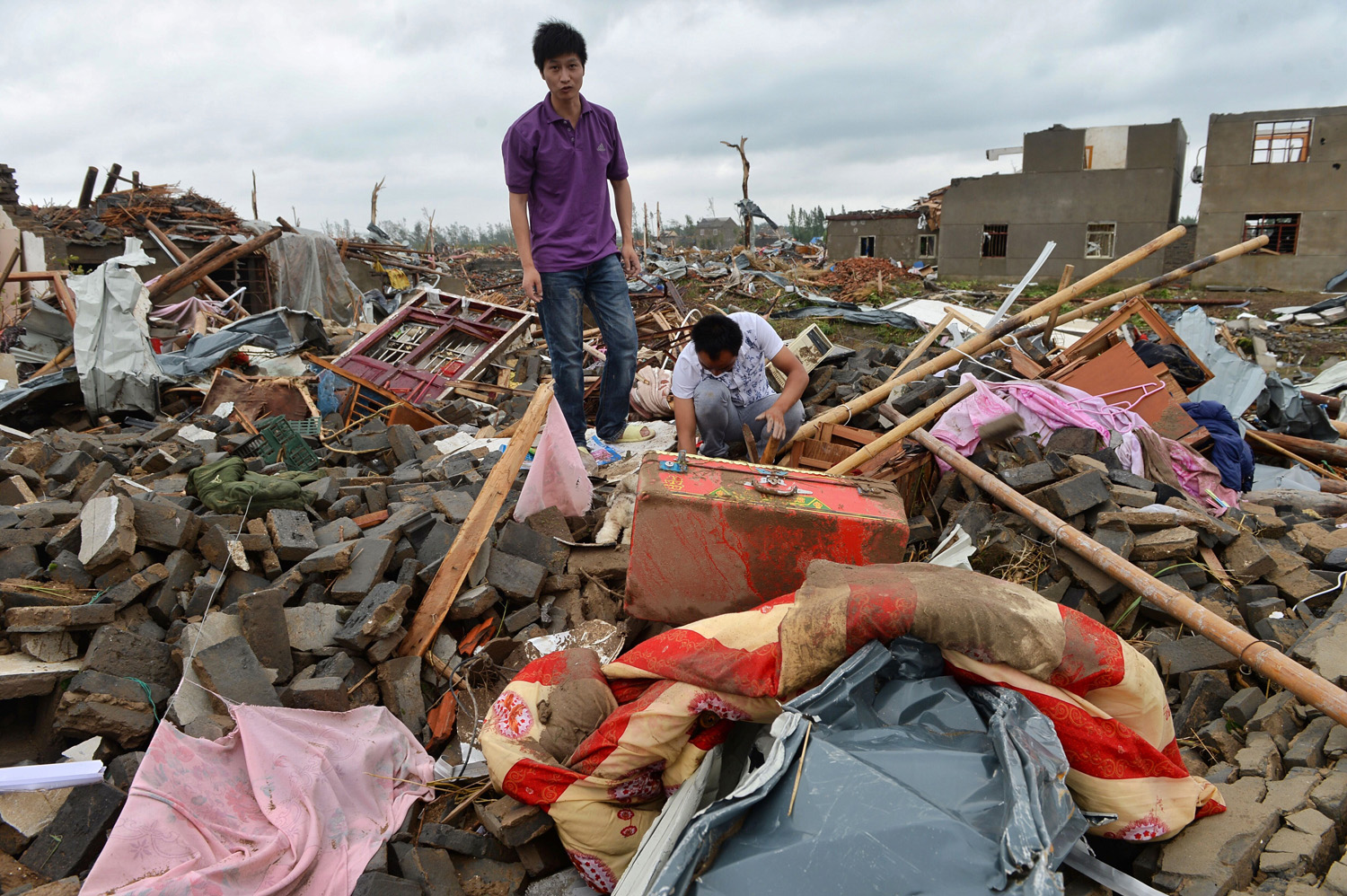 Severe weather, including rare tornado, kills scores in China