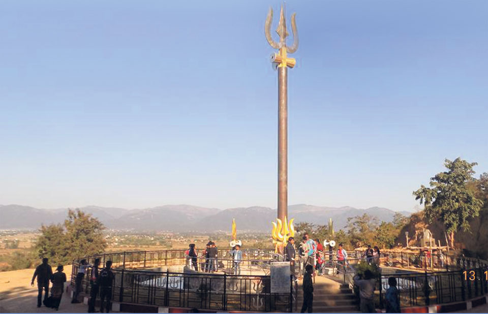 Trishul turns Dang temple into tourist spot