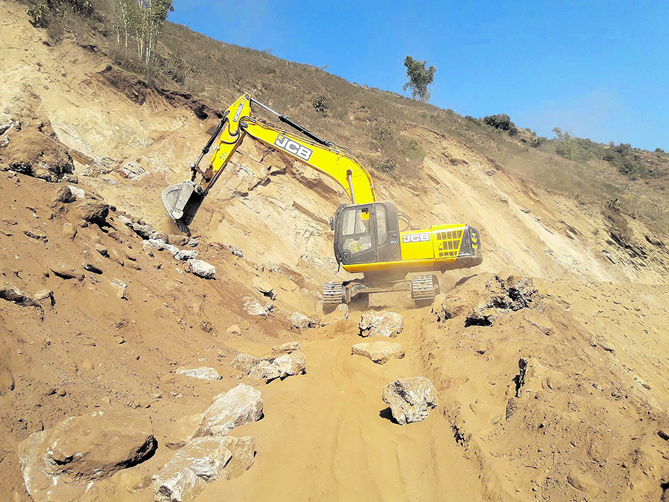 Locals intervene to save historical site in Khotang