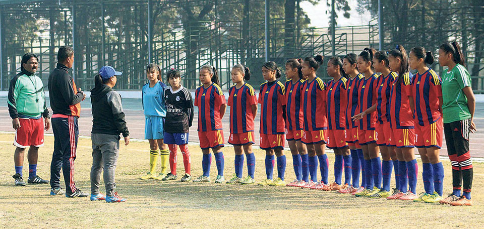 U-15 girls’ football squad for SAFF finalized