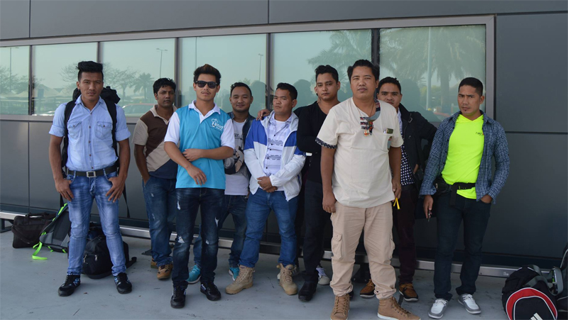 13 out 22 Nepali migrant workers stranded in UAE return home
