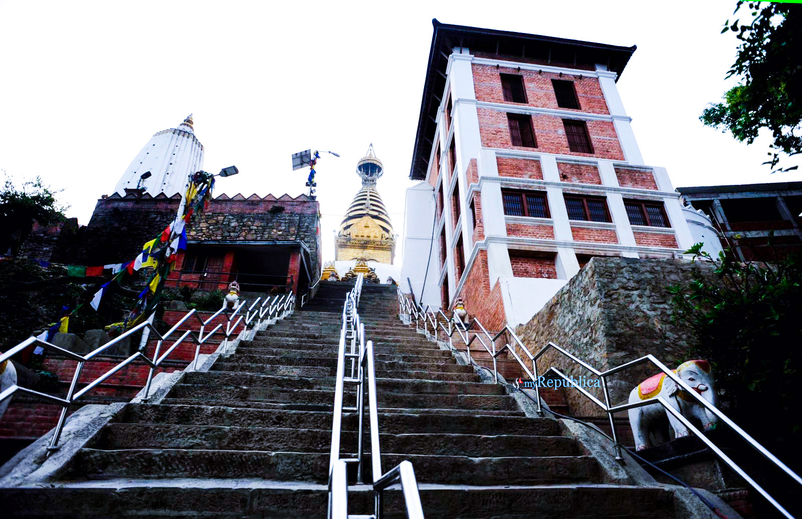 IN PICS: Swayambhunath premises during lockdown