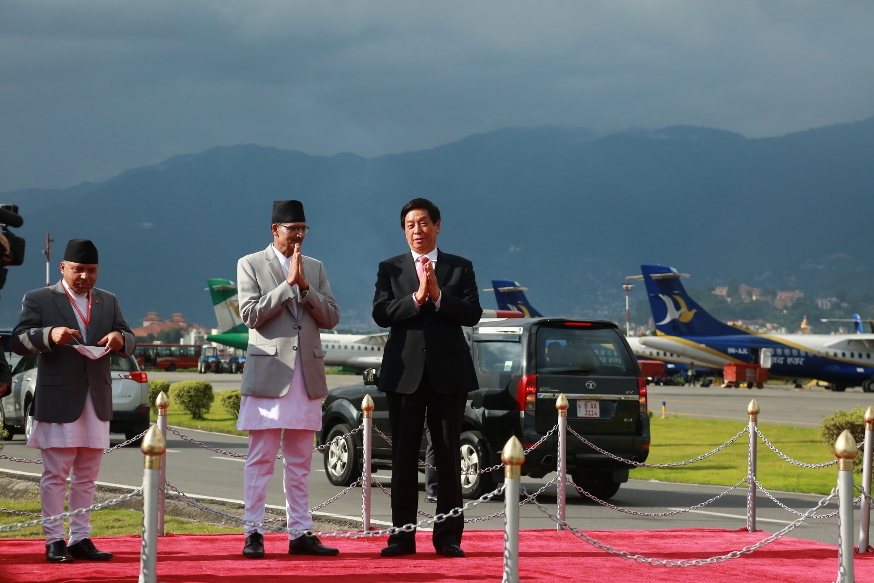 CPC leader Li Zhanshu arrives in Nepal