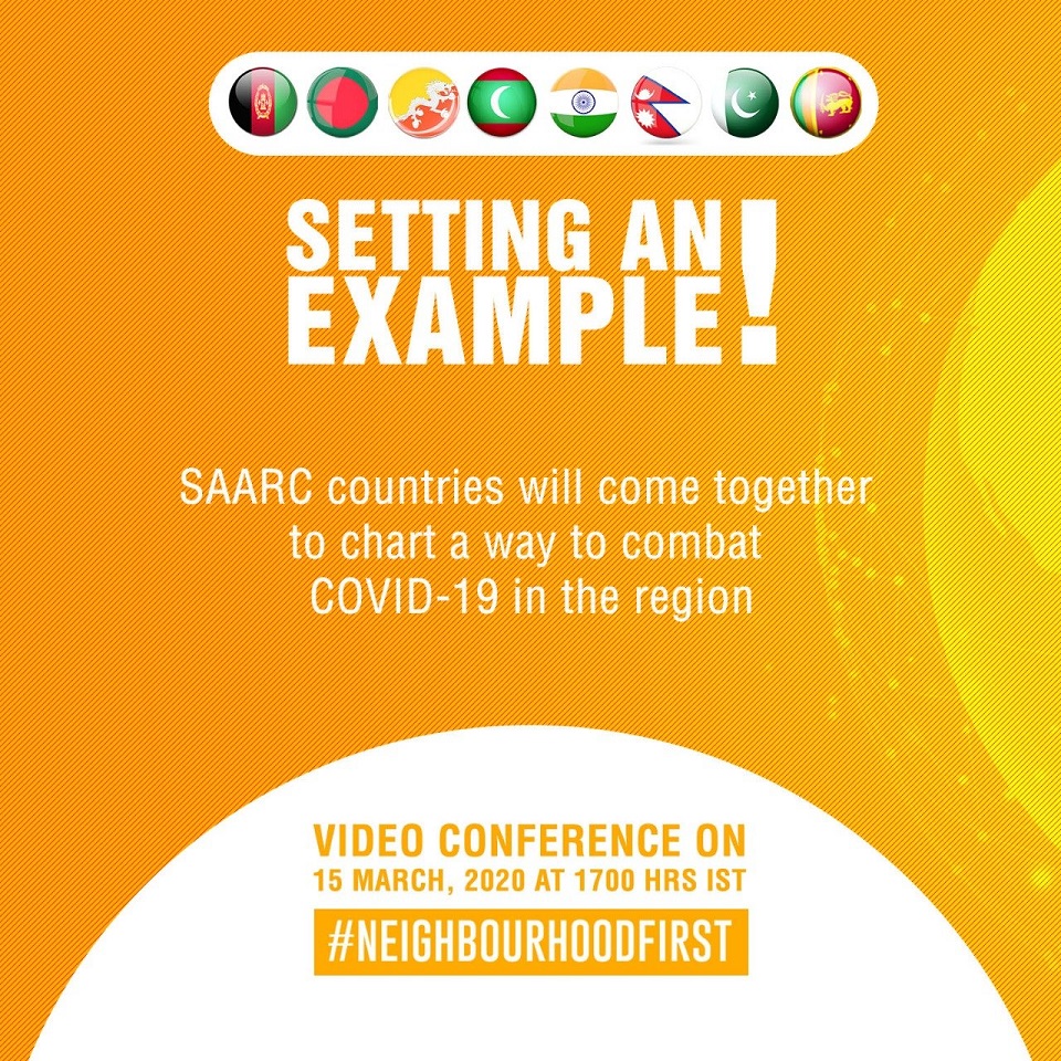 Indian PM Modi to lead SAARC video conference against COVID-19 tomorrow: MEA
