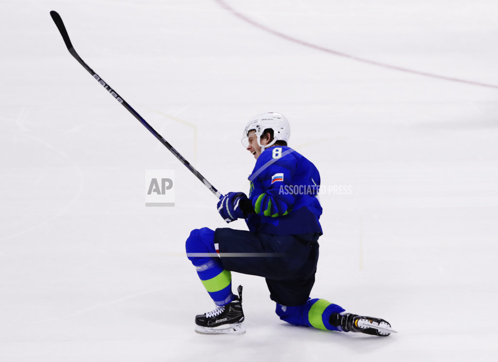 Slovenia hockey player tests positive for doping at Olympics