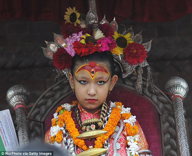 7-year-old girl declared as Royal Kumari of Kathmandu