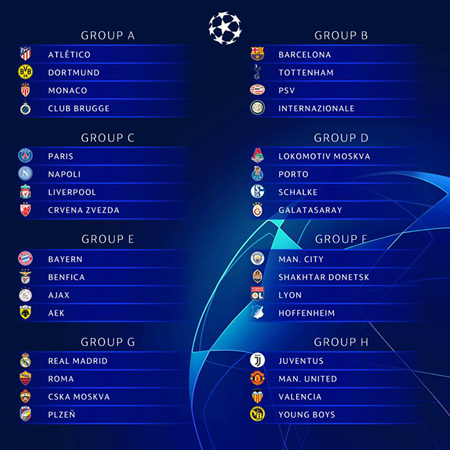 champions league fixtures in nepali time