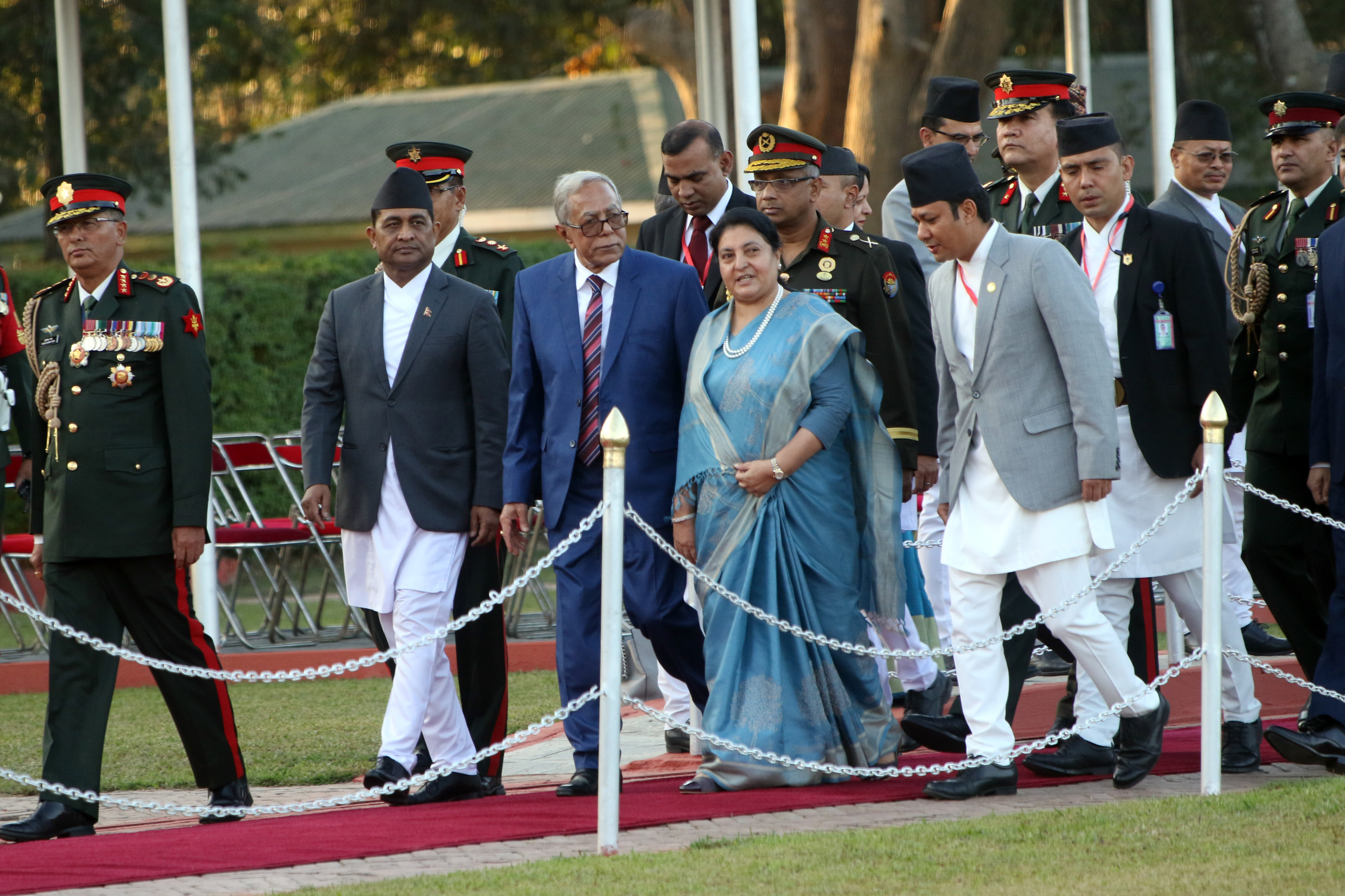 Bangladeshi President Hamid returns home (with photos) myRepublica