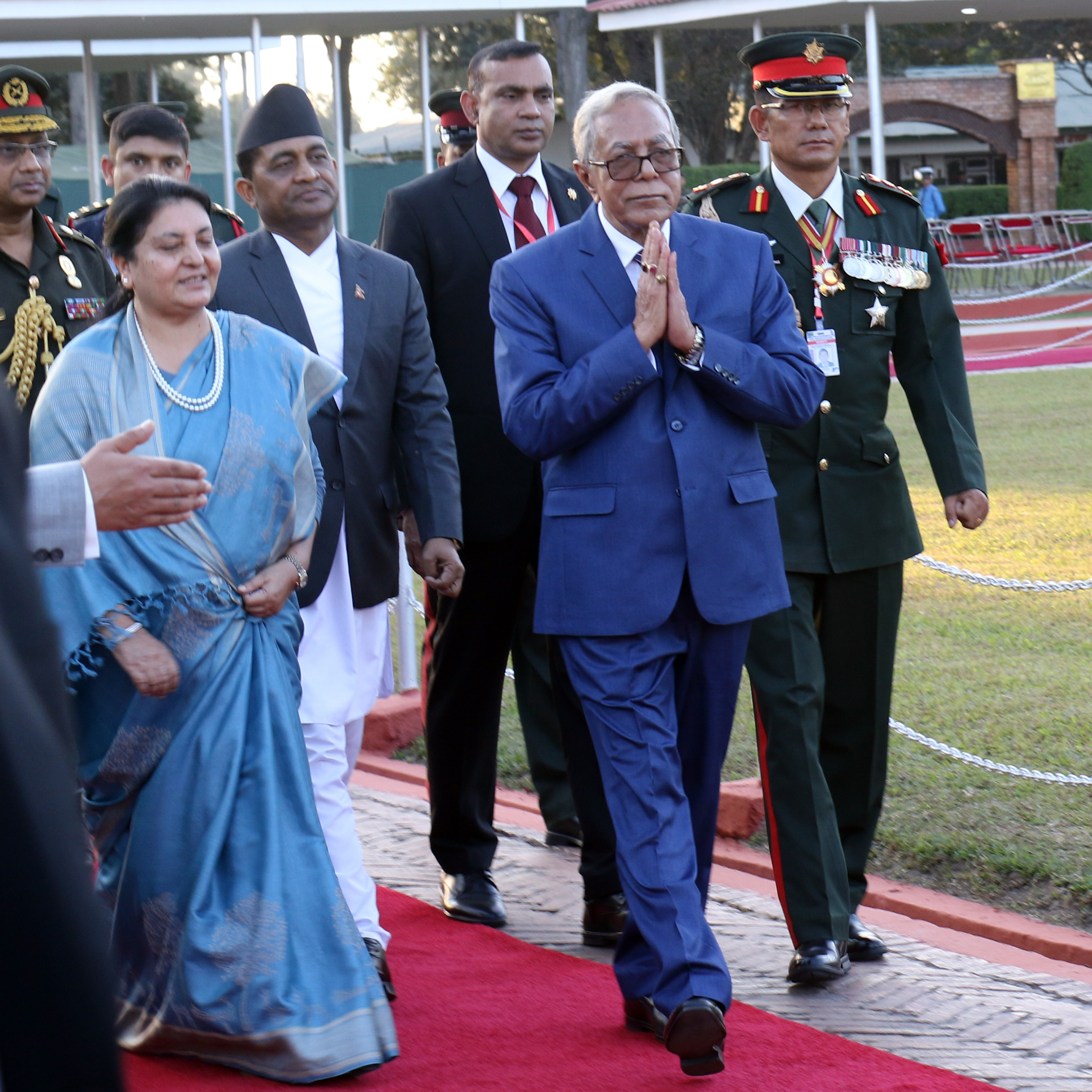 Bangladeshi President Hamid returns home (with photos) myRepublica