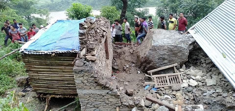 Four of a family die in Gulmi landslide (with photos) - myRepublica ...